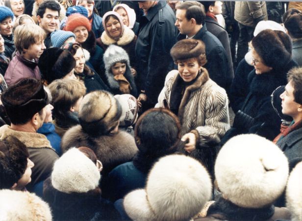 Встреча Р.М. Горбачевой с жителями Мурманска (1987)